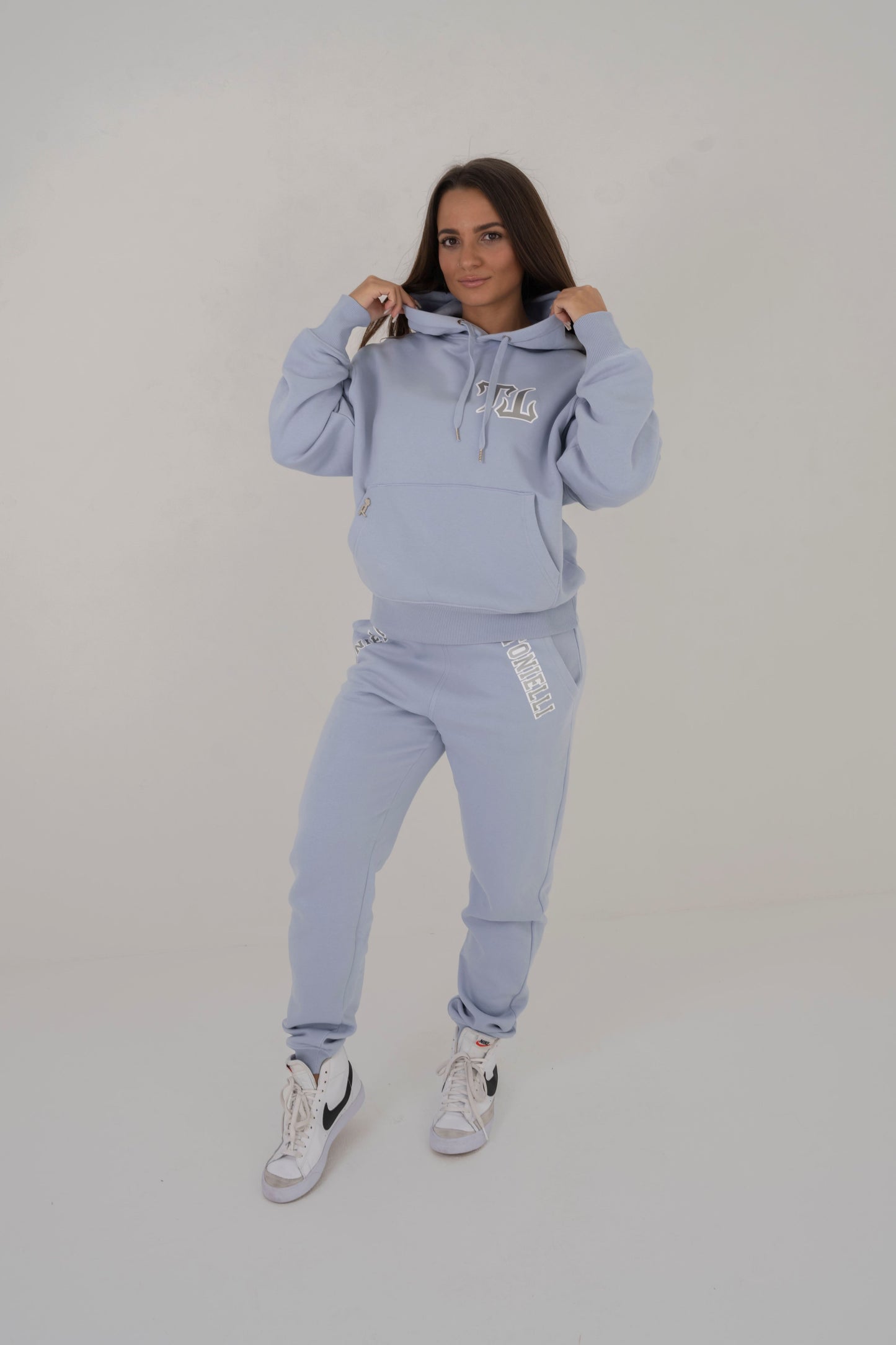 Tonielli Skyblue Hoodie-Set