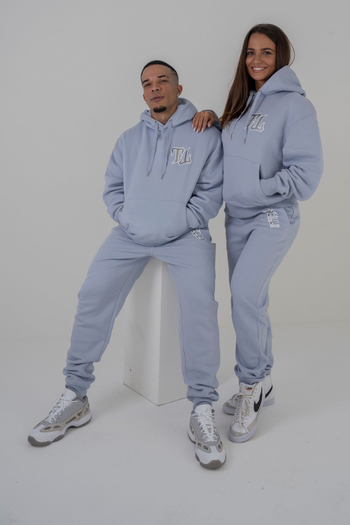Tonielli Skyblue Hoodie-Set