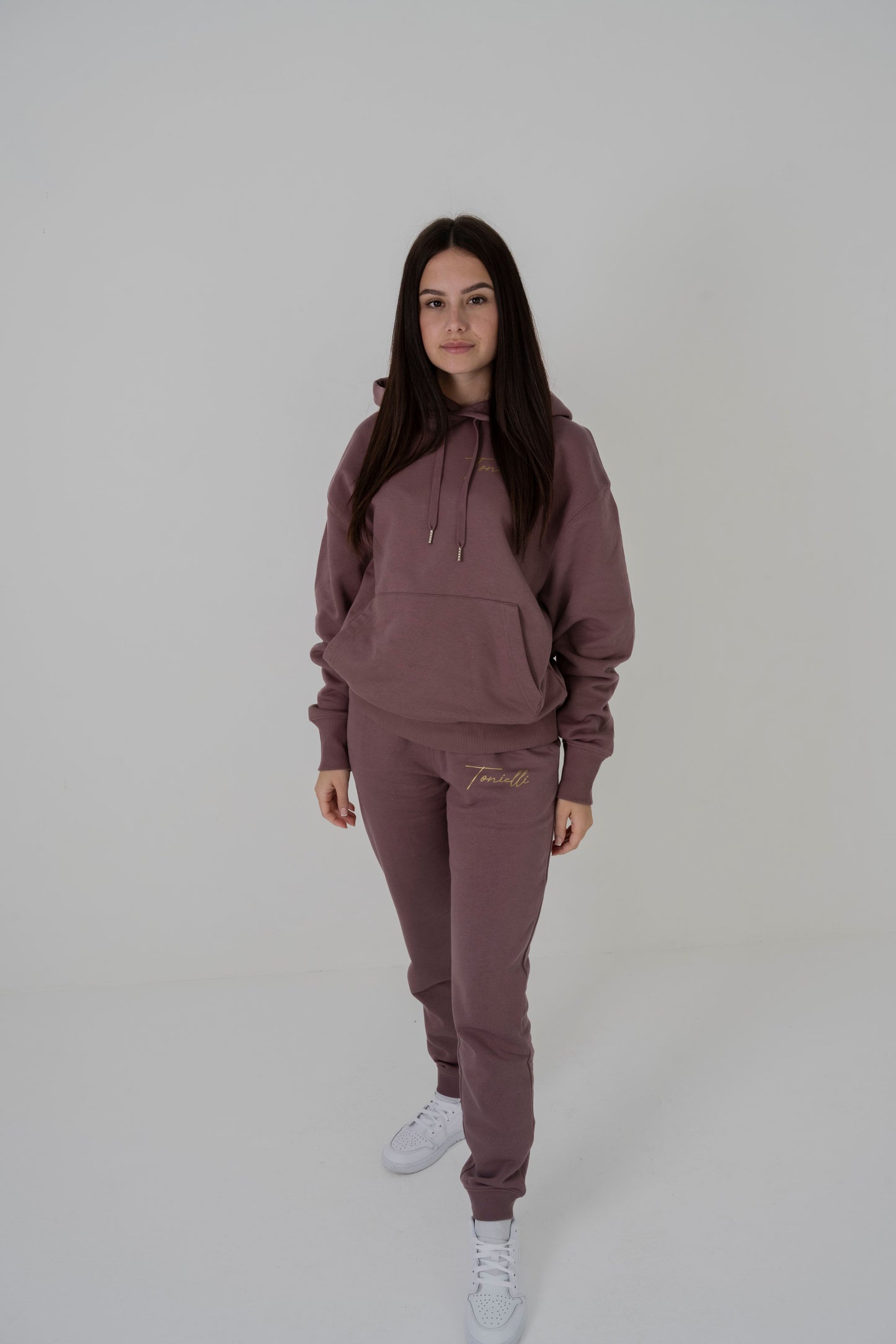 Tonielli Mokka Hoodie-Set