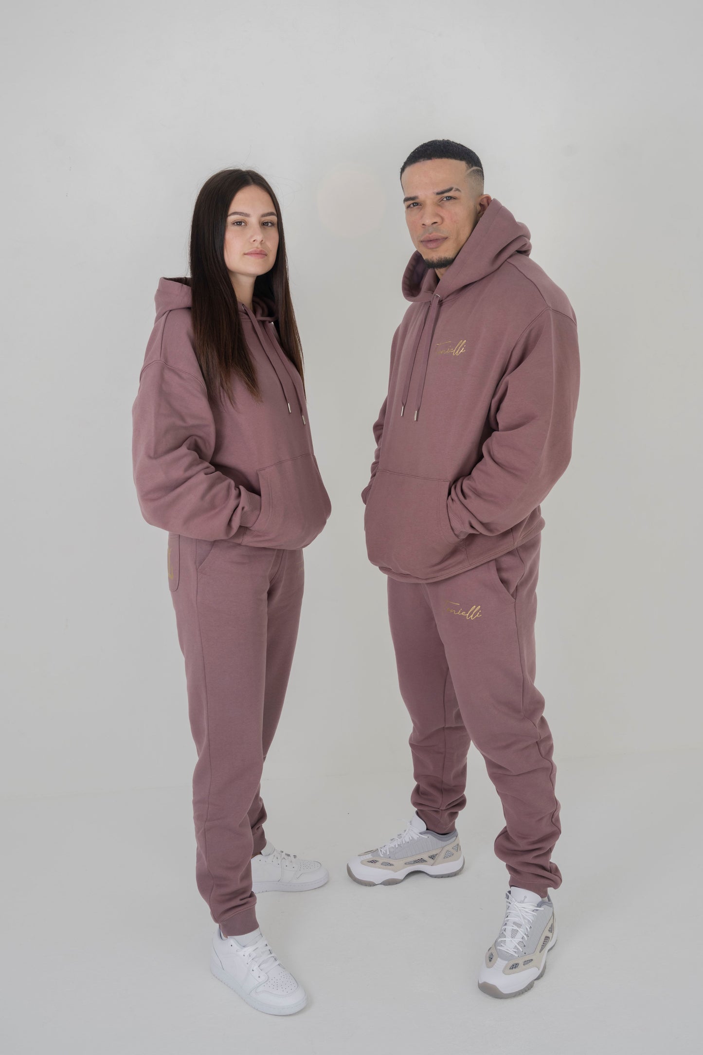 Tonielli Mokka Hoodie-Set