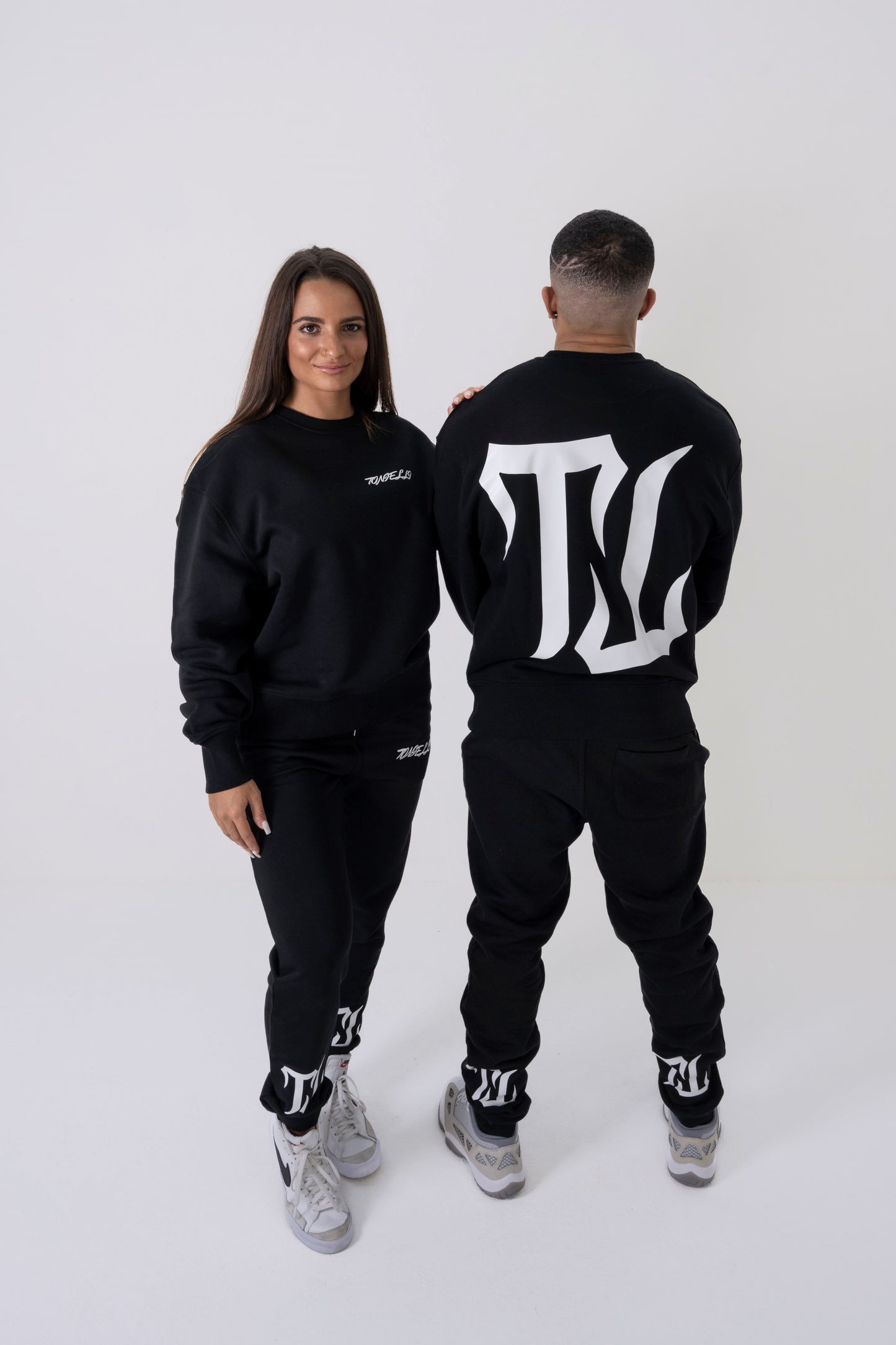 Tonielli Black Sweatshirt Set