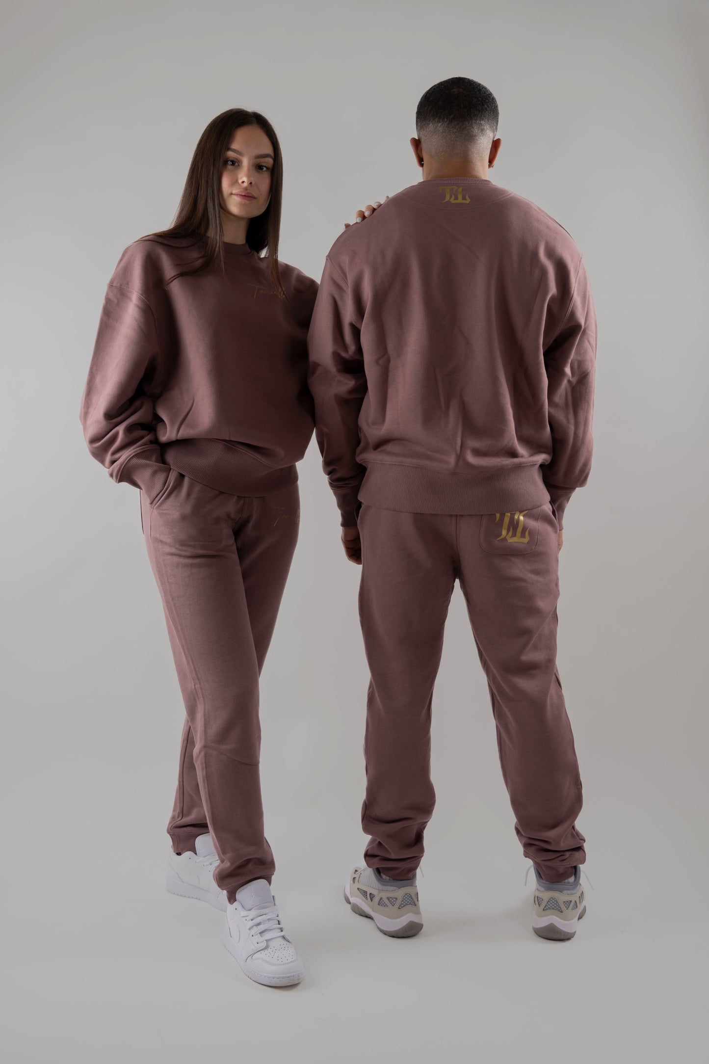 Tonielli Mocha Sweatshirt Set